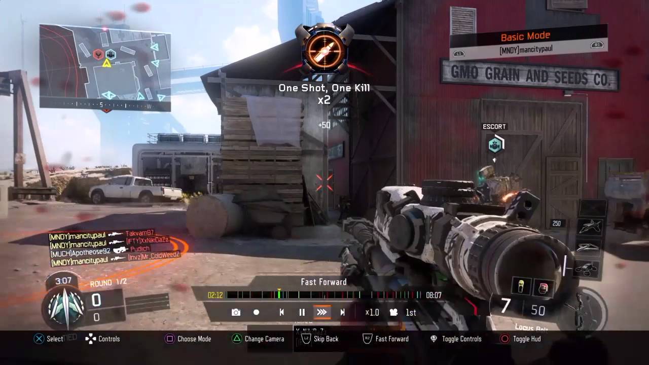 Two short clips on safeguard on fringe