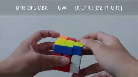 3-Style Corner Commutators: UFR-DFL-XYZ (U)