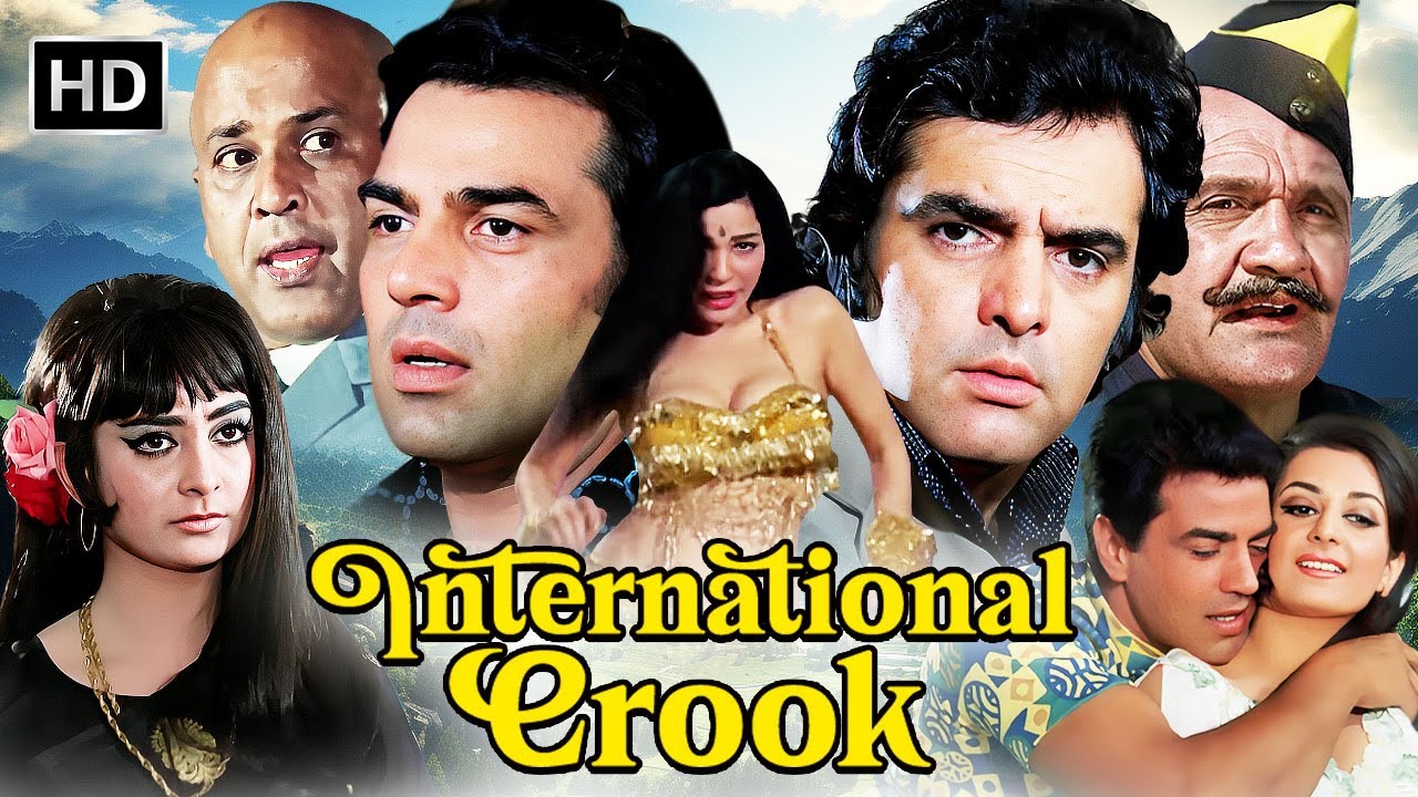 International Crook (1974) HD Movie | Dharmendra, Feroz Khan, Saira Banu | Action Thriller Classic