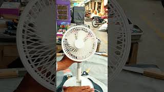 Portable Extendable Rechargeable Fan | USB Mobile Charging Port | Foldable Adjustable Table Fan