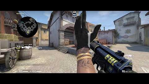 MP5 SD Agent Factory New Showcase CS:GO (3440x1440 res 21:9)