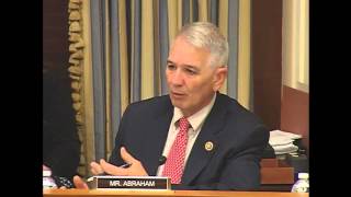 Rep. Abraham Questions Witness on EPA’s Predetermined Efforts to Block the Pebble Mine