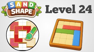 Sand Shape Level 24 Solution Walkthrough 