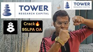 Can You Solve This ₹95LPA Tower Research SWE OA DSA Question🤯(Super Hard Question)