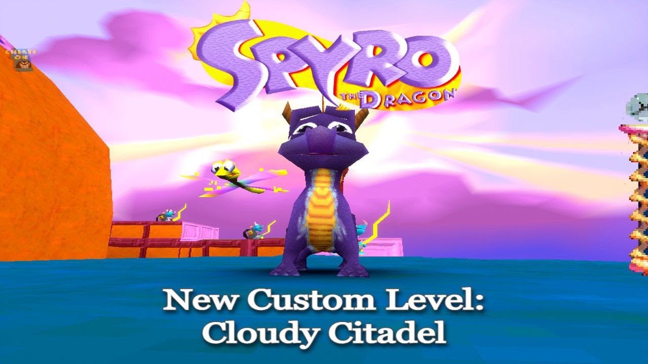NEW AMAZING SPYRO LEVEL: Cloudy CItadel by AdamTheDragon!!!!!!