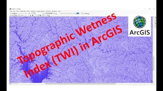 Topographic Wetness Index (TWI) or Compound Topographic Index (CTI) in ArGIS