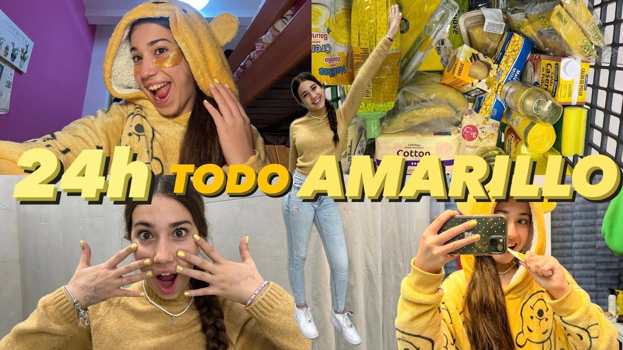 24 HORAS  TODO  DE UN COLOR.