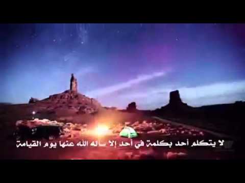 خطورة الكلام للشيخ محمد المختار الشنقيطي