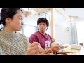 豪雪で外に出れない日の勝村家の一日。