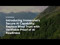Secure AI: Replace Blind Trust with Verifiable Proof of AI Readiness