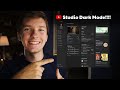 You can finally enable youtube studio dark mode