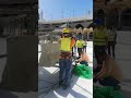 إزالة الحواجز من حول الكعبه مكة الطواف المسجدالحرام