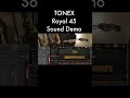 TONEX Royal 45 Sound Demo 5 #shorts