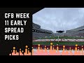 Week 11 College Football Picks: Covering The Spread - YouTube