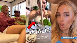 Todd Takes Natalie On a Date, Ilya Surprises Taylor - Vlog Squad Instagram Stories 26
