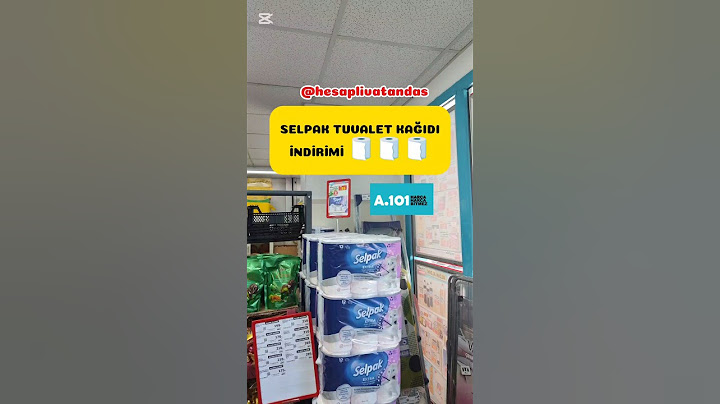 A101 Market Aktüel Ürünler Selpak Tuvalet Kağıdı İndirimli Fiyatları #reklam değil #shorts #ankara