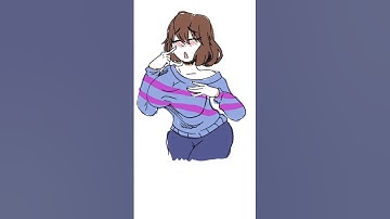 The Ways People Draw "Frisk" (Undertale Comic Dub)