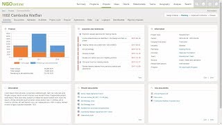 NGO Online - Project management demo screenshot 5