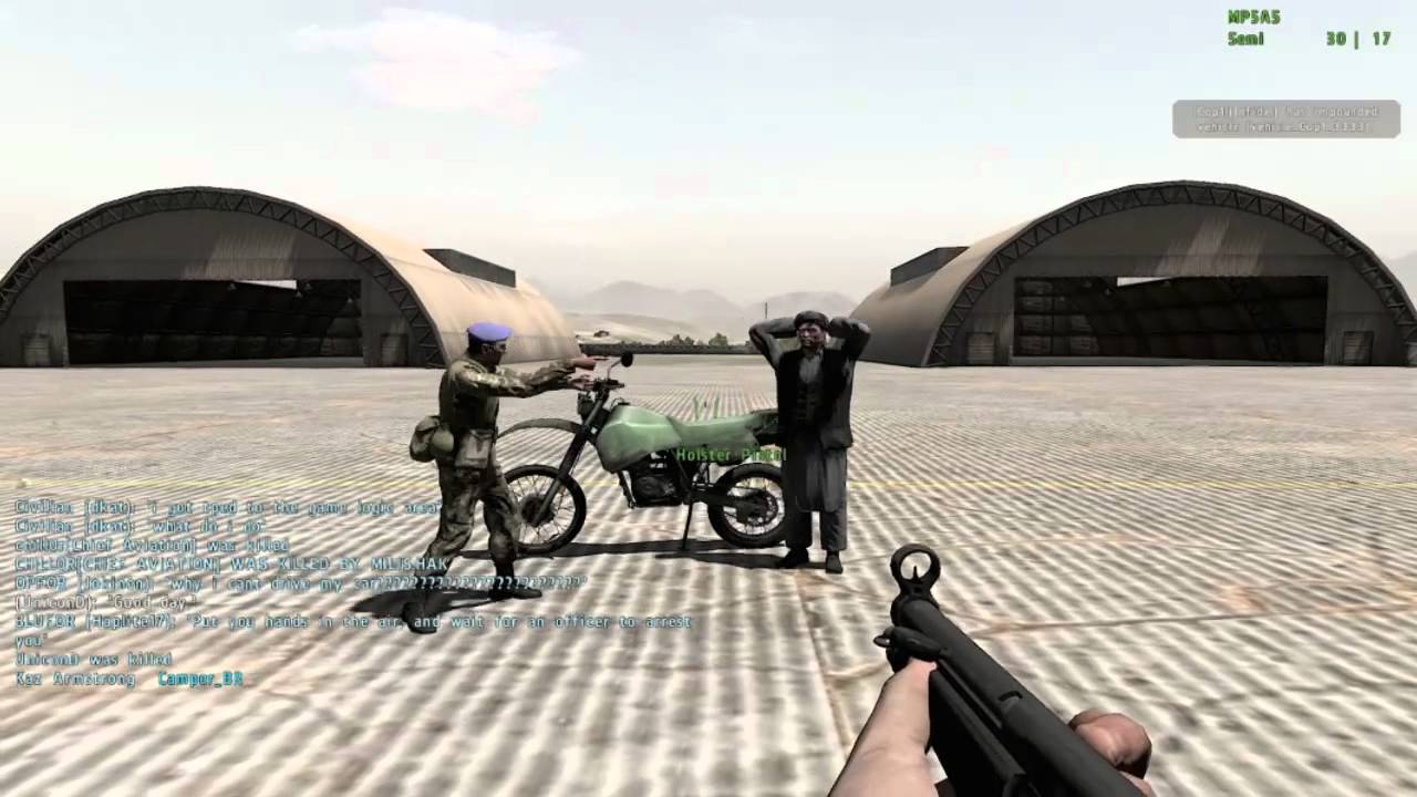 arma 2 takistan life how to get ides