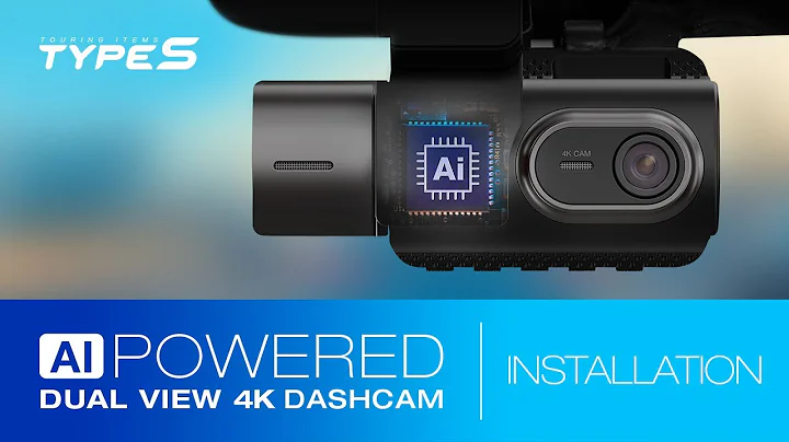 How to Install the TYPE S T401 4K Dual View Dash Cam with AI Powered Driver Assistance (Costco 2024)