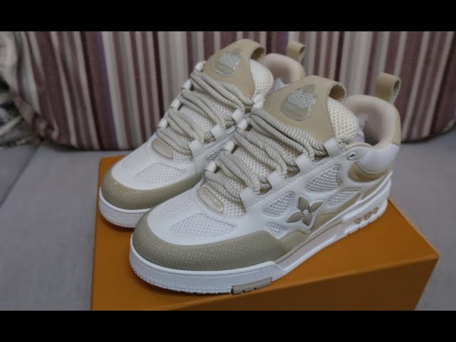 UNBOXING LOUIS VUITTON LV SKATE SNEAKER BEIGE 🤯🔥 