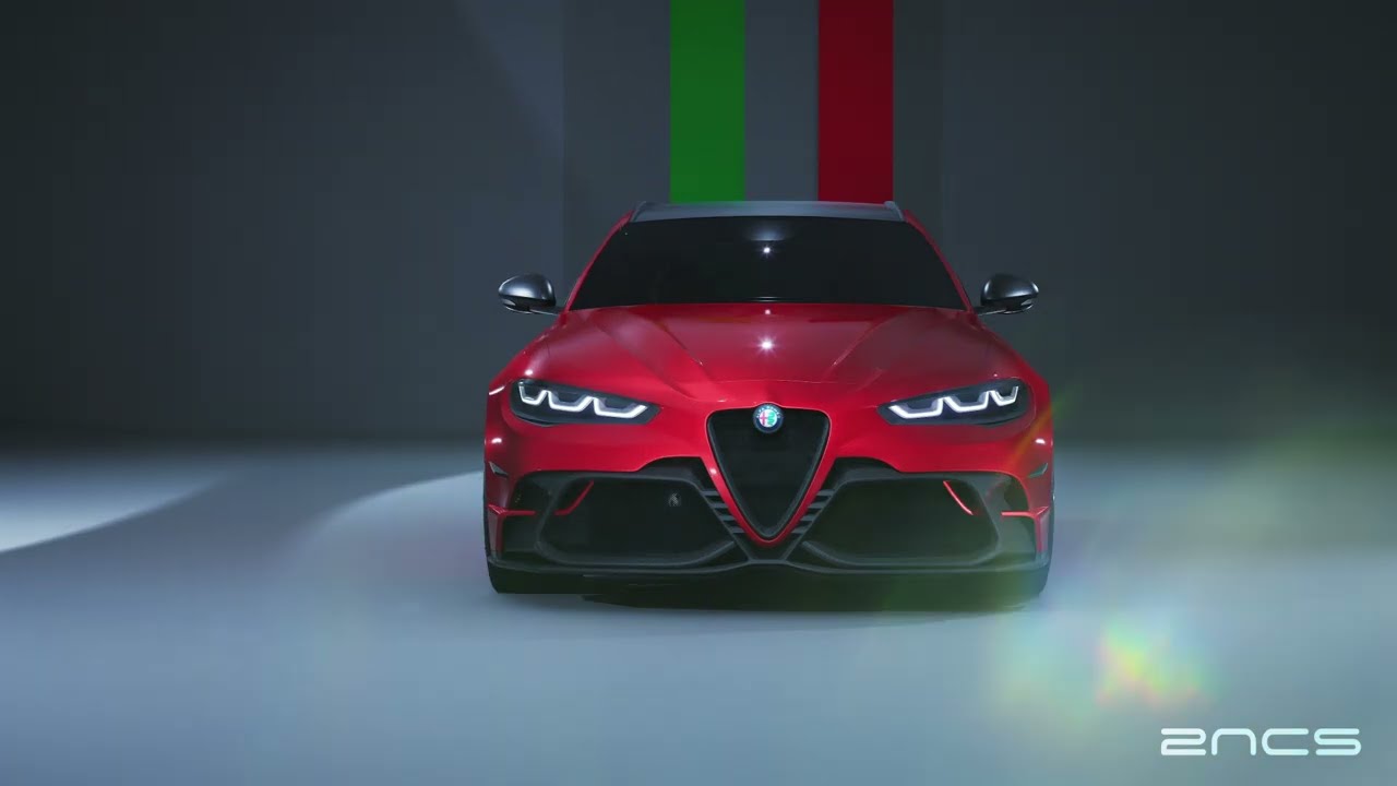 FIRST LOOK: Alfa Romeo Giulia Touring - 600bhp Ferrari Developed  Twin-Tubrocharged v6 #2023 