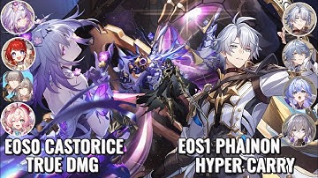 NEW Apocalyptic Shadow 4 | E0S0 Castorice True DMG & E0S1 Phainon Hypercarry | Honkai Star Rail 3.4