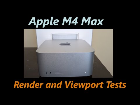 Apple Mac Studio M4 Max Rendering Test | Blender, Cinebench 24
