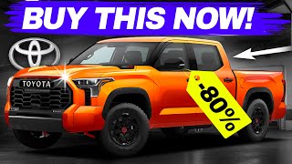 Toyota Dealerships are Trying to DUMP These 7 Models ASAP!