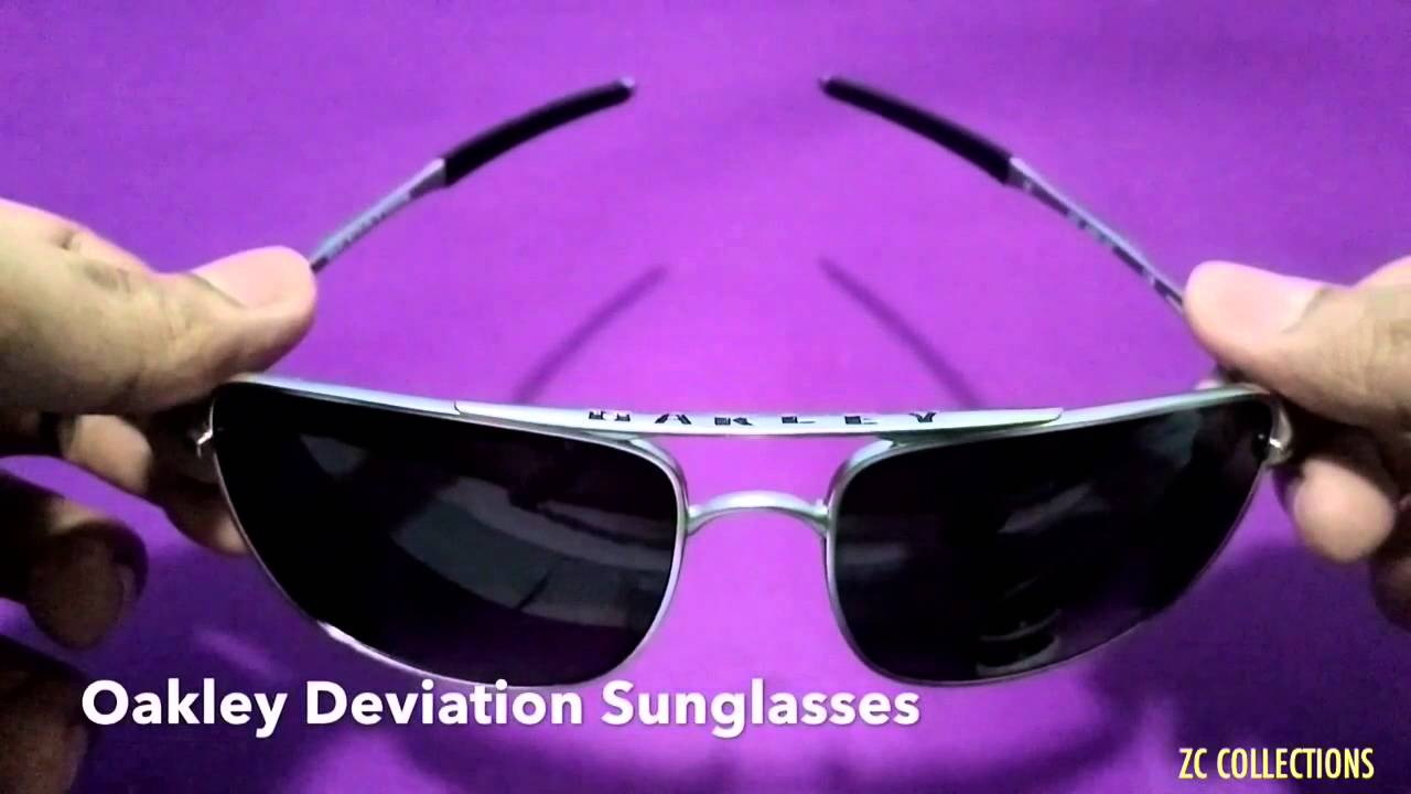 ZC COLLECTIONS Oakley Deviation Sunglasses Review - YouTube