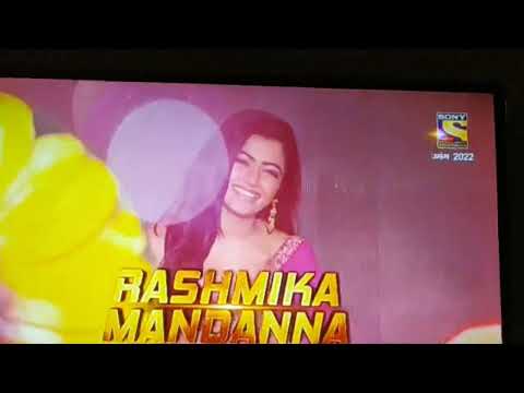 #rasmika mandanna @ umang show 2022