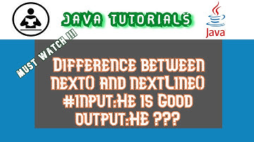 Difference between next() and nextLine() in Java
