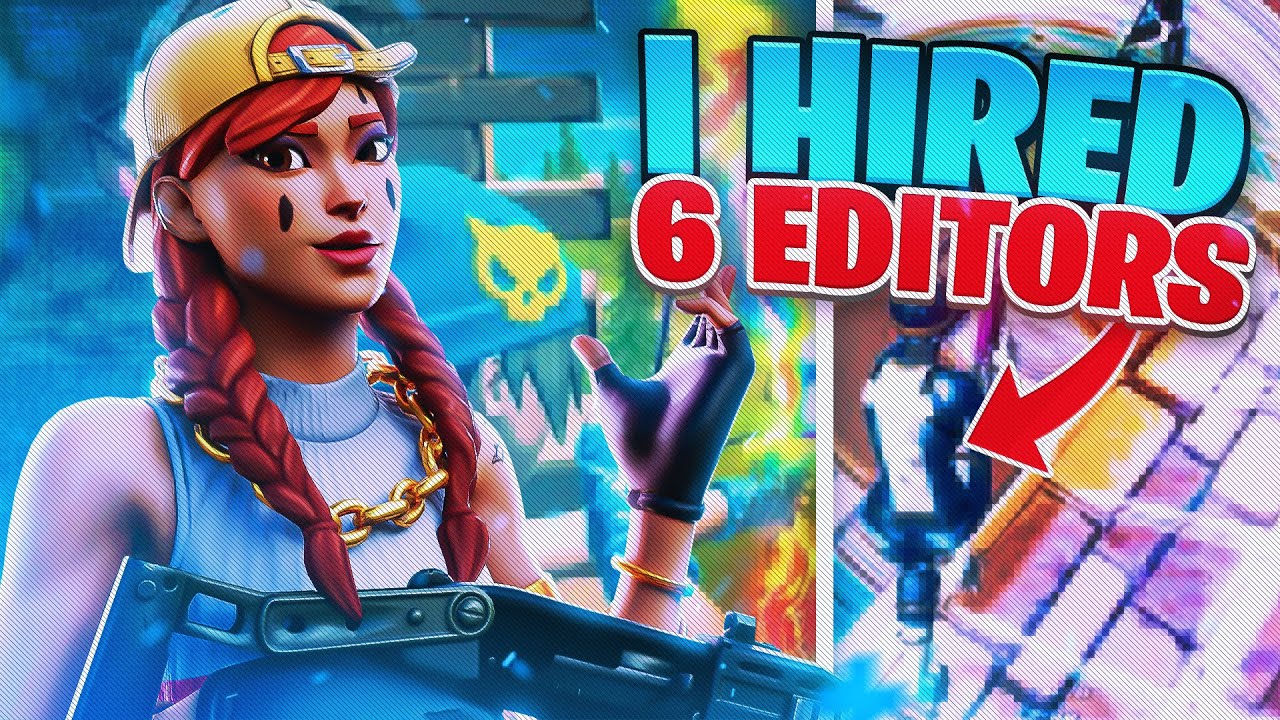 I got 6 editors to edit my 5K Special Fortnite Montage...