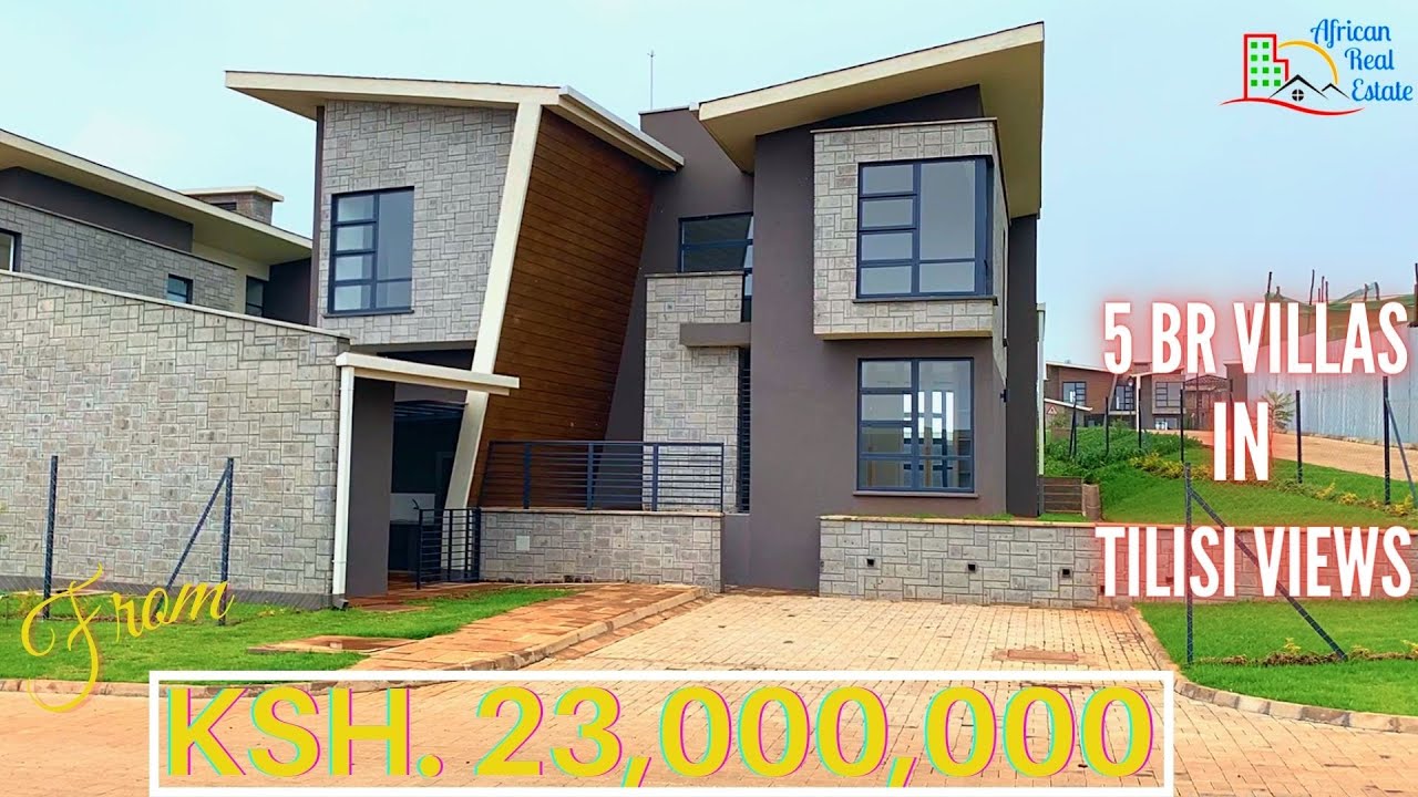 TOURING Ksh.23M ($230,000) TILISI VIEW VILLAS - The best in its class- COSY & ULTRA MODERN