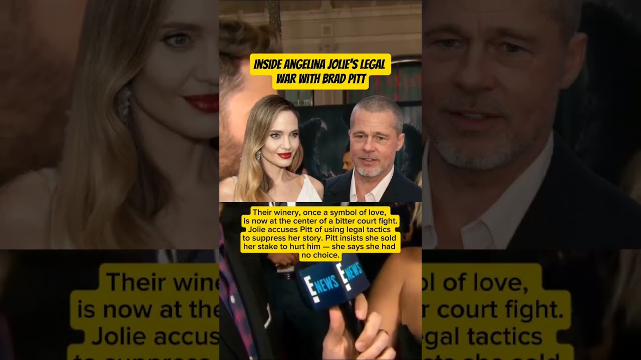 Inside Angelina Jolie’s Legal War With Brad Pitt