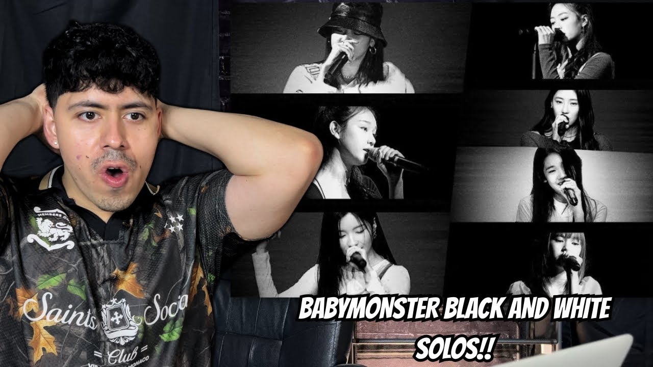 BABYMONSTER | Black and White SOLO Performances! [ FIRST REACTION ]