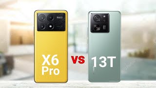 : Poco X6 Pro vs Xiaomi 13T