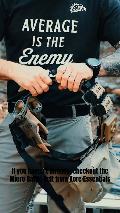 Kore Essentials Battle Belt | Daraholsters.com #battlebelt #daraholsters