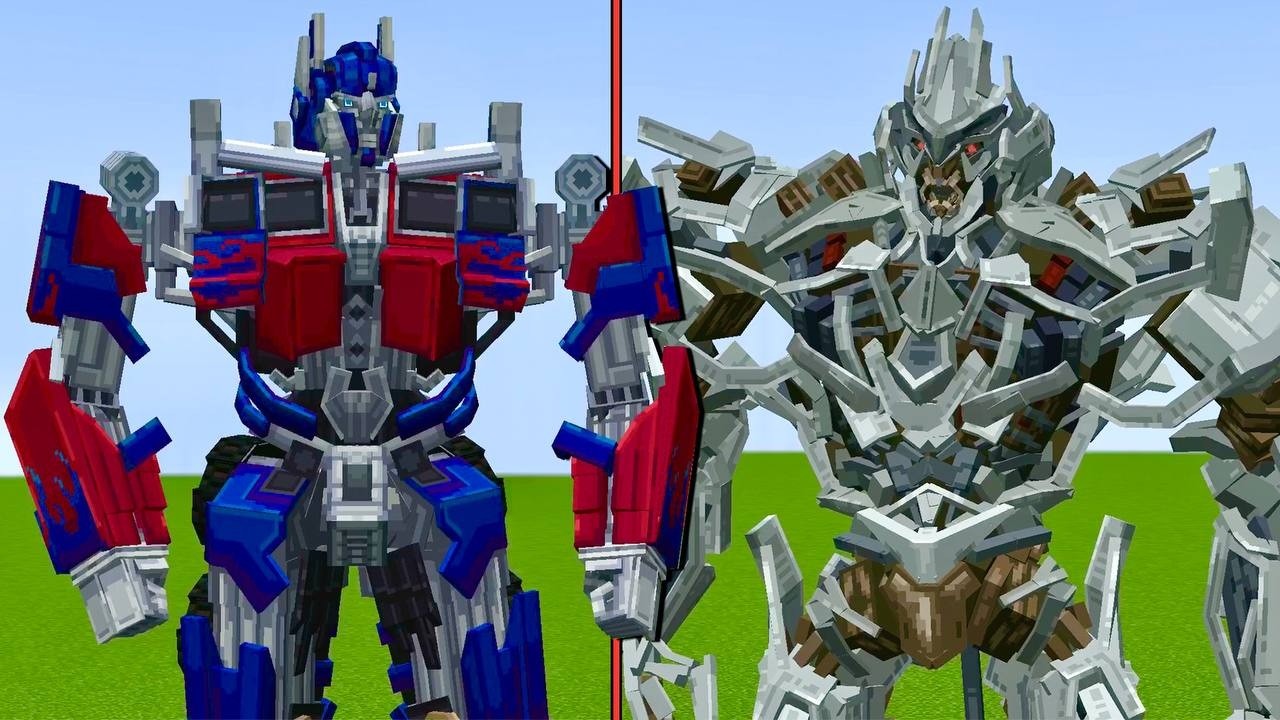 BEST Transformers mod in Minecraft - Symformers - YouTube