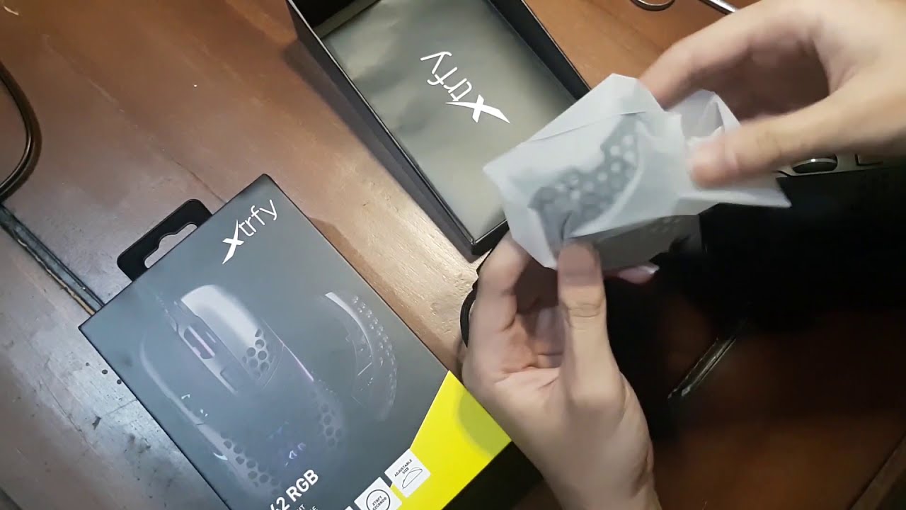 Quick Unboxing Xtrfy M42 Rgb Gaming Mouse English Indonesia Youtube
