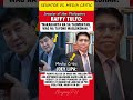 TULFO SINUPALP∆L NG ISANG. MEDIA CRITIC #shorts