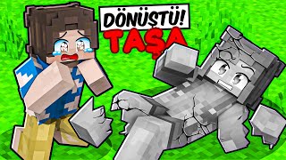 SEVGİLİM TAŞ OLUP PARÇALANDI HER ŞEY BİTTİ 😭 - Minecraft