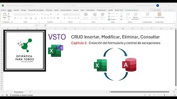 25. Programando Excel desde .NET con VSTO y VS (CRUD Insertar, Modificar, Eliminar, Consultar) C2