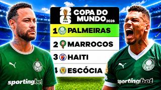 A cada GOL que o PALMEIRAS marca NA COPA DO MUNDO, melhora +1 JOGADOR!