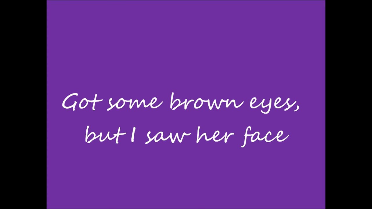 Brown Eyes by Lady Gaga Official Lyrics! HD YouTube