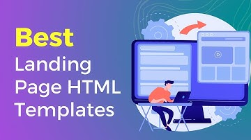 Best Landing Page HTML Templates | Single one page HTML website Templates