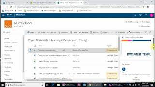 How to create, store and tag a document in a PROJECT