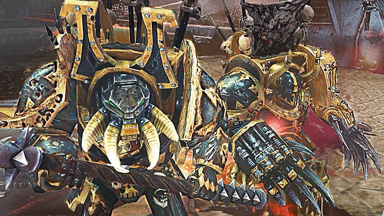 40 Chaos Terminators vs 1500+ Imperial Guardsmen! - Astartes Mod | WH40K: Dawn of War 2: Retribution