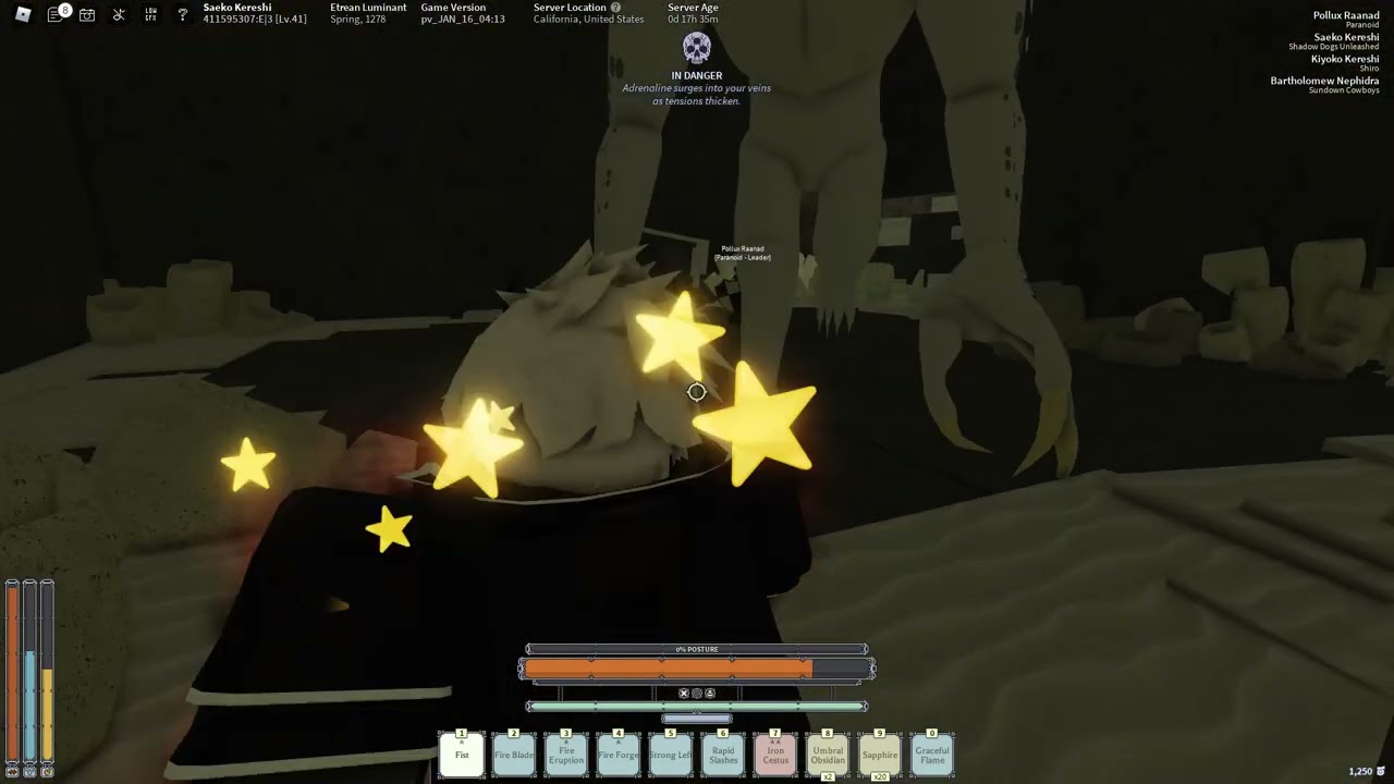 Backhand Fist Style in Deepwoken