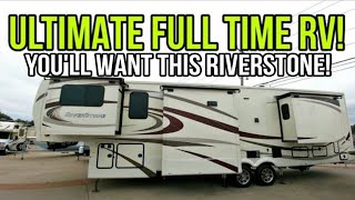 This Fifth Wheel is Made for FULL TIME RVing! Riverstone 39RBFL